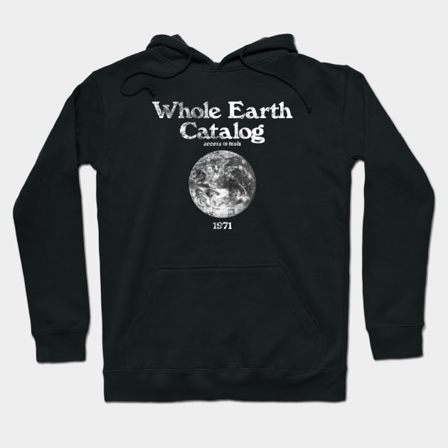 Whole Earth Catalog 1971 Hoodie by BurningSettlersCabin